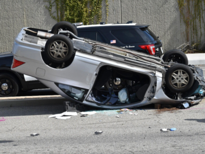 An intersection accident