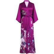 Silk kimono robes