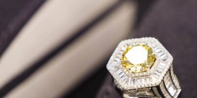 Yellow Diamond Ring