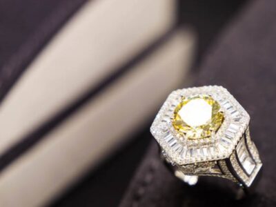 Yellow Diamond Ring