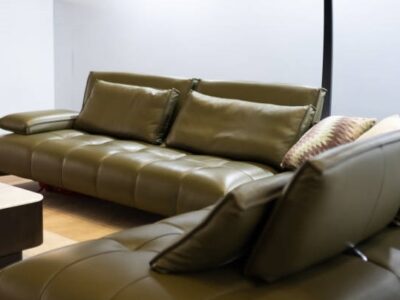 Leather sofas